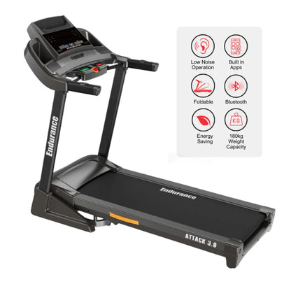 Endurance Attack Treadmill Features