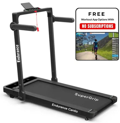 Endurance Cardio Treadmill Walking Pad - Free Workout App With No Subscription