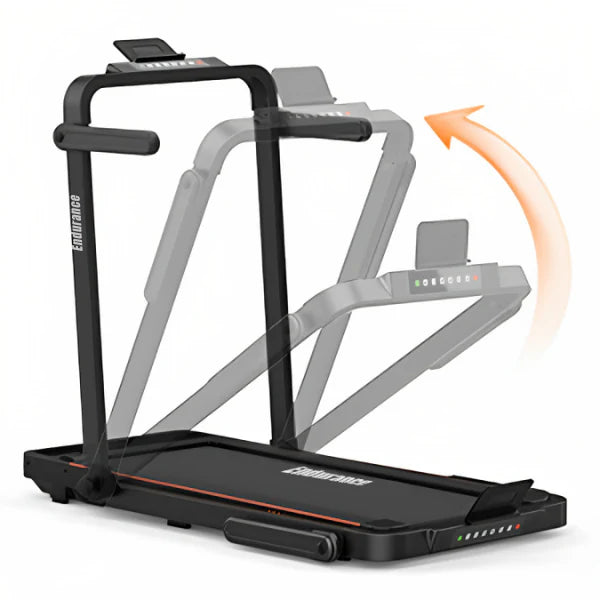 Endurance Cardio Treadmill Walking Pad  - folded