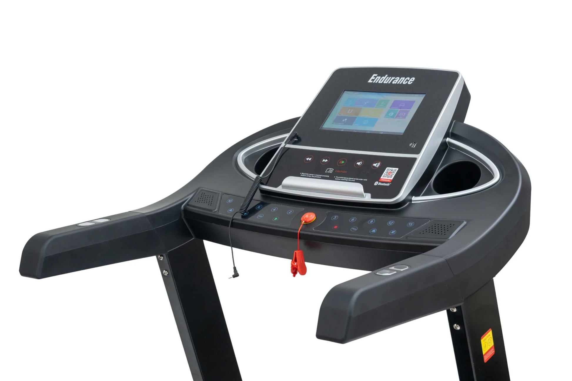 Endurance Kona Commercial Treadmill Console side view