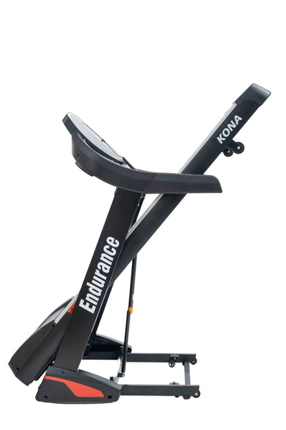 Endurance Kona Commercial Treadmill Folded Side View