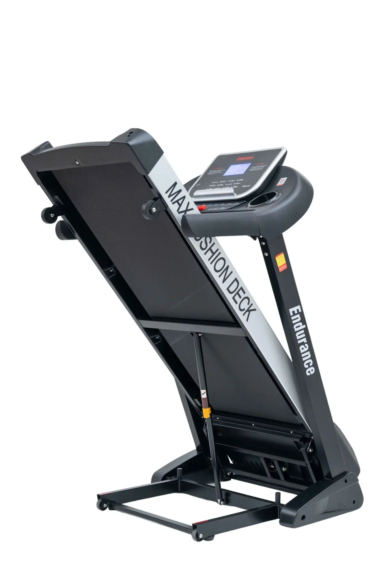 Endurance Predator Treadmill - Folded Side View