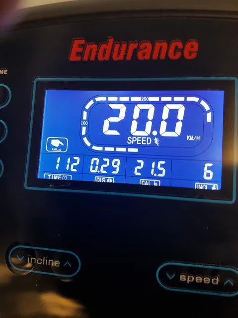 Endurance SPT Treadmill - LED Display